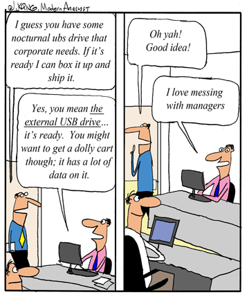 Humor - Cartoon: Don't Lose Your Technical Skills When You Become a Manager